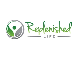 Replenished Life logo design by akilis13