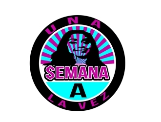 Una $emana A La vez logo design by bougalla005