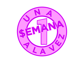 Una $emana A La vez logo design by done