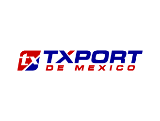 TXPORT DE MEXICO  logo design by denfransko
