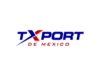TXPORT DE MEXICO  logo design by pencilhand