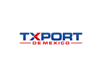 TXPORT DE MEXICO  logo design by semar