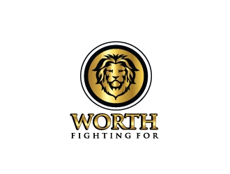 Worth Fighting For logo design by samuraiXcreations