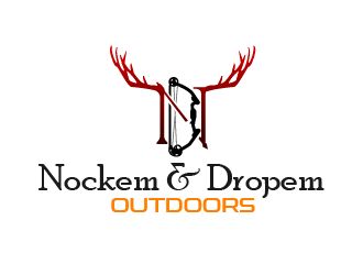Nockem & Dropem Outdoors logo design by reight