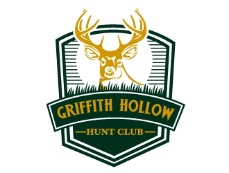 Griffith Hollow Hunt Club logo design by logoviral