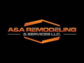 A&A Remodeling and services LLC logo design by ammad