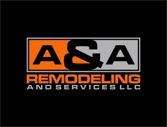 A&A Remodeling and services LLC logo design by agil