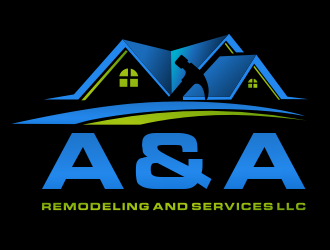 A&A Remodeling and services LLC logo design by aldesign