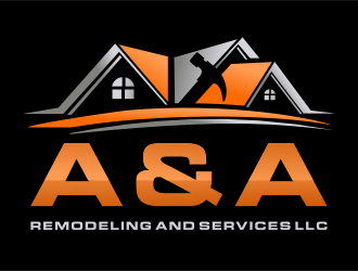 A&A Remodeling and services LLC logo design by aldesign