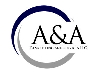 A&A Remodeling and services LLC logo design by jetzu