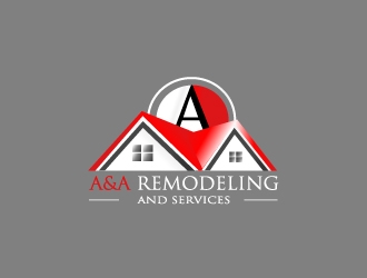 A&A Remodeling and services LLC logo design by samuraiXcreations