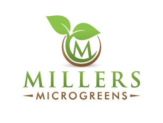Millers Microgreens logo design by akilis13