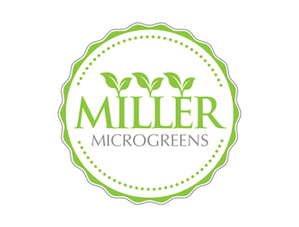 Millers Microgreens logo design by kunejo