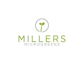 Millers Microgreens logo design by done