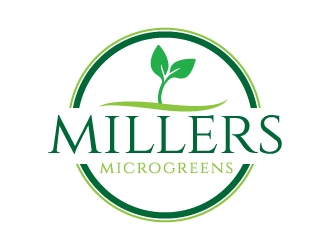 Millers Microgreens logo design by jaize