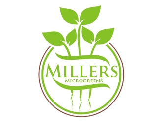 Millers Microgreens logo design by gilkkj