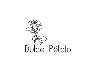 Dulce Pétalo logo design by oke2angconcept