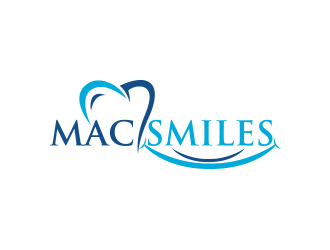 MAC SMILES logo design by Inlogoz
