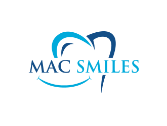 MAC SMILES logo design by Inlogoz