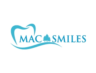 MAC SMILES logo design by kgcreative