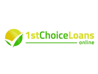1st Choice Online Loans logo design by akilis13