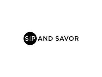 We Know Vino or Sip and Savor logo design by johana