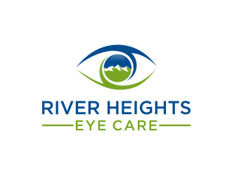 River Heights Eye Care logo design by mbamboex
