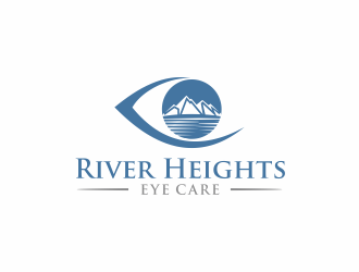 River Heights Eye Care logo design by ammad