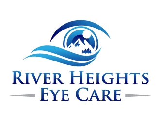 River Heights Eye Care logo design by kgcreative