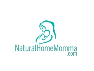 NaturalHomeMomma.com logo design by ElonStark