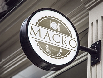 Macro  logo design by UWATERE