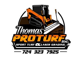 Thomas Proturf Inc. logo design by veron