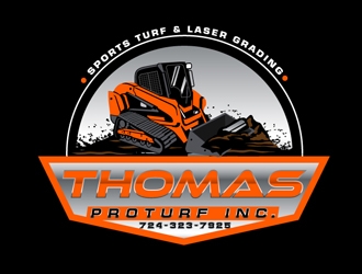 Thomas Proturf Inc. logo design by DreamLogoDesign