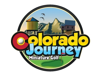 Colorado Journey Miniature Golf logo design by Suvendu