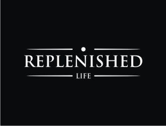 Replenished Life logo design by EkoBooM