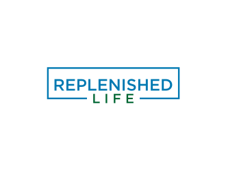 Replenished Life logo design by logitec