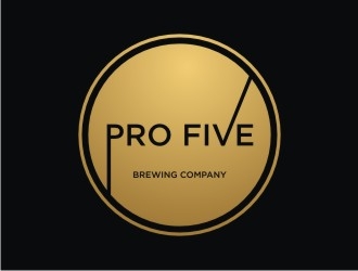 Pro Five Brewing Company logo design by EkoBooM