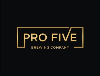 Pro Five Brewing Company logo design by EkoBooM