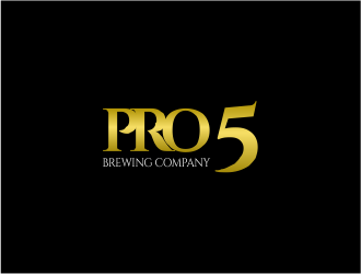 Pro Five Brewing Company logo design by WooW