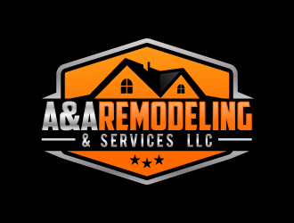 A&A Remodeling and services LLC logo design by dchris