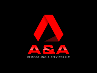 A&A Remodeling and services LLC logo design by pencilhand