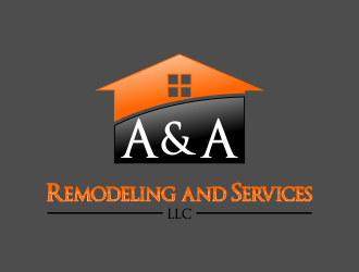 A&A Remodeling and services LLC logo design by done