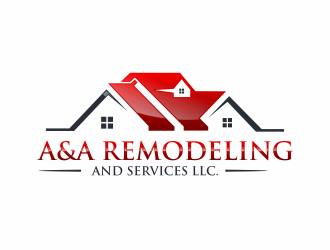 A&A Remodeling and services LLC logo design by ammad