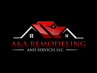A&A Remodeling and services LLC logo design by ammad
