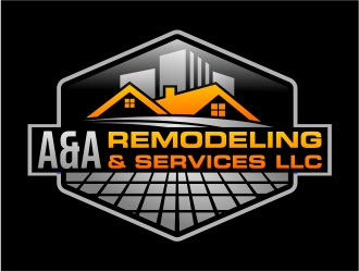 A&A Remodeling and services LLC logo design by cintoko