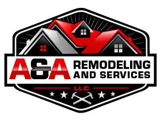 A&A Remodeling and services LLC logo design by THOR_