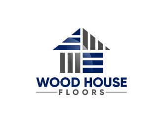 Wood House Floors logo design by pakNton