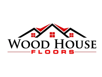 Wood House Floors logo design by ElonStark
