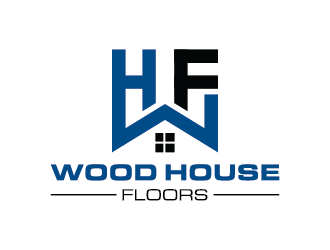 Wood House Floors logo design by mhala