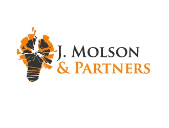 J. Molson & Partners logo design by Marianne